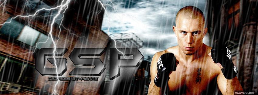Photo gsp ufc fighter Facebook Cover for Free