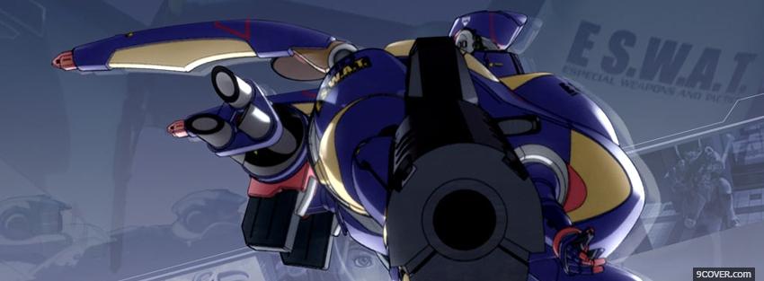 Photo movie appleseed anime Facebook Cover for Free