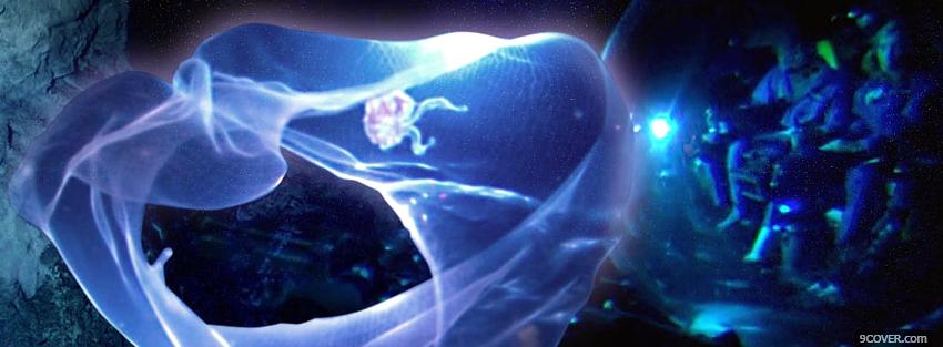 Photo aliens of the deep film Facebook Cover for Free