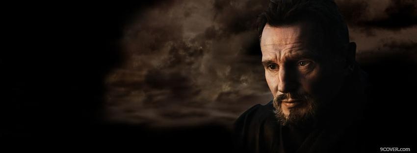 Photo liam neeson in batman begins Facebook Cover for Free