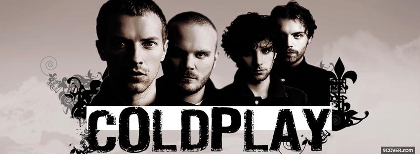 Photo music coldplay Facebook Cover for Free