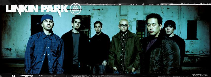 Photo linkin park group music Facebook Cover for Free