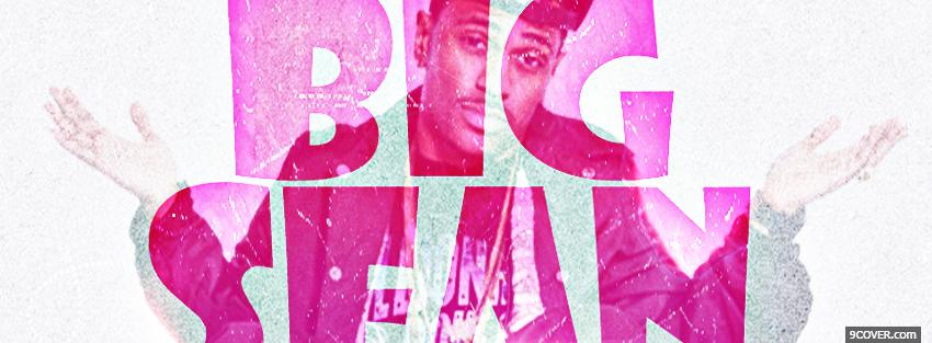 Photo pink big sean sign music Facebook Cover for Free