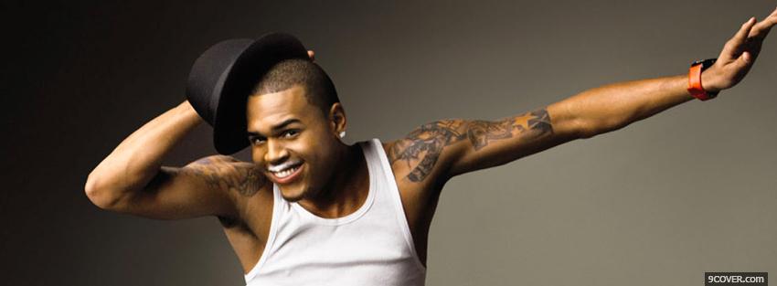 Photo chris brown got milk ad Facebook Cover for Free