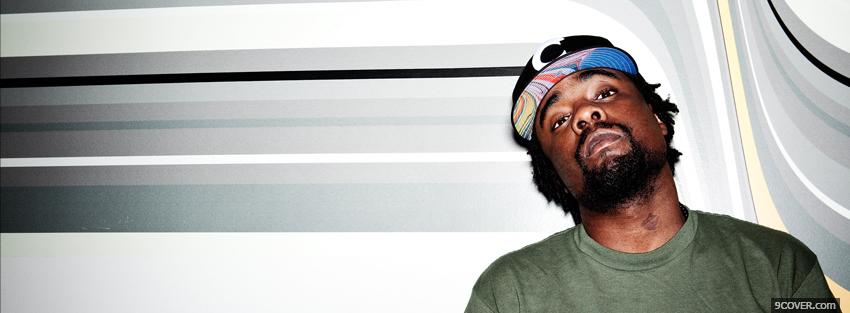 Photo wale rapper with cap music Facebook Cover for Free