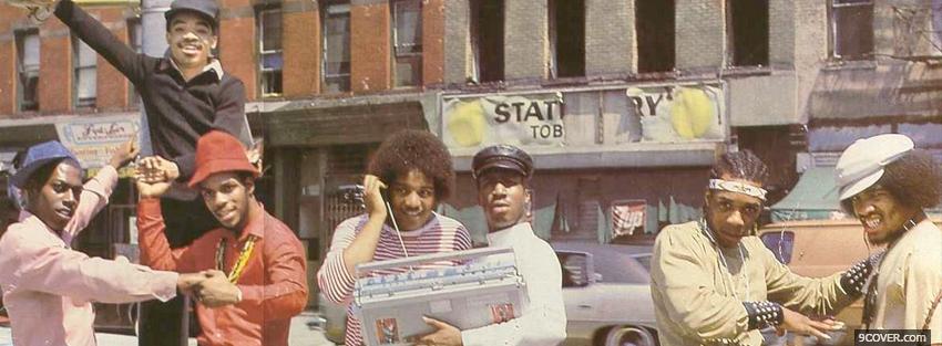 Photo grandmaster flash and the furious five Facebook Cover for Free