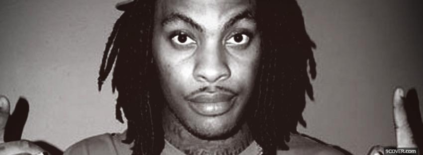 Photo waka flocka black and white Facebook Cover for Free