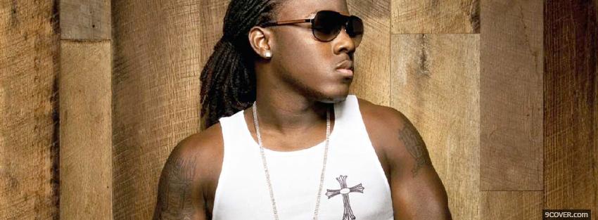 Photo rapper ace hood with sunglasses Facebook Cover for Free