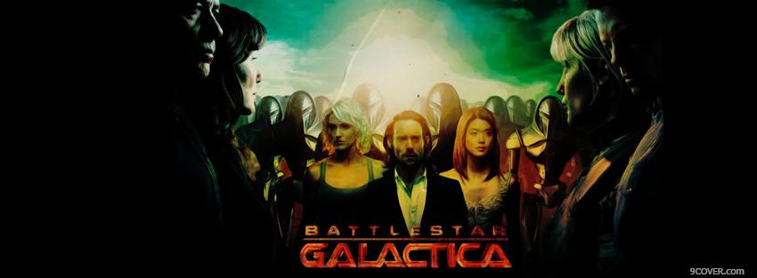 Photo tv shows battlestar galactica Facebook Cover for Free