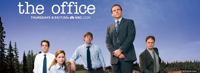 Photo tv shows the office Facebook Cover for Free