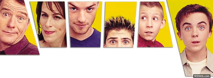Photo tv series malcolm in the middle characters Facebook Cover for Free