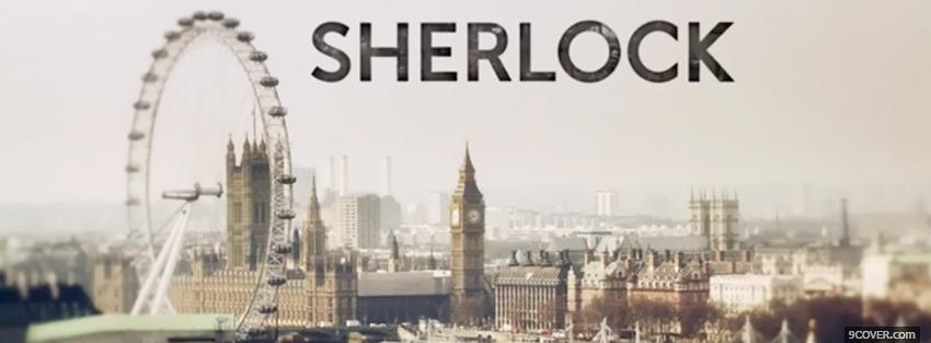 Photo tv shows sherlock and carousel Facebook Cover for Free