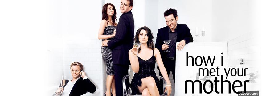 Photo how i met your mother people drinking Facebook Cover for Free