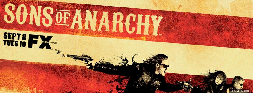 Photo tv shows sons of anarchy Facebook Cover for Free