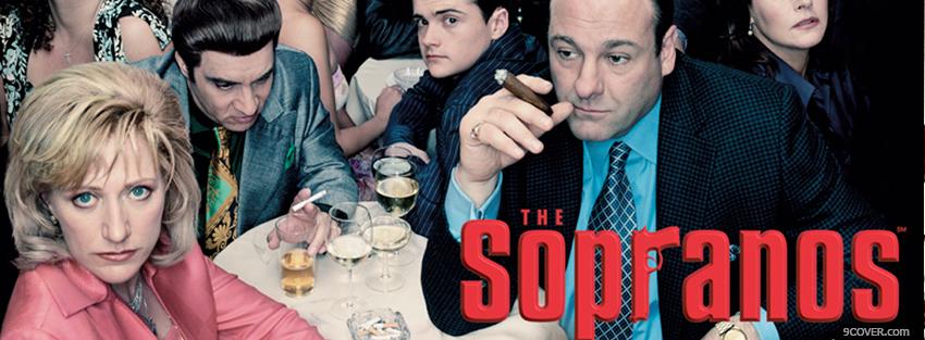 Photo the sopranos tv shows Facebook Cover for Free