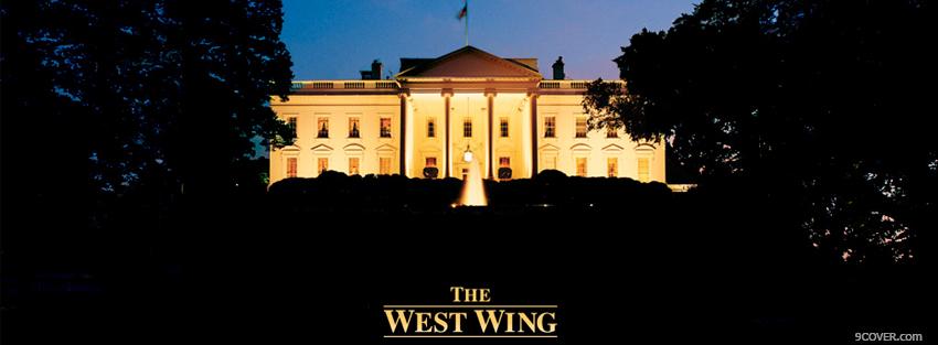 Photo tv shows the west wing white house Facebook Cover for Free