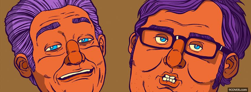 Photo tv shows tim and eric Facebook Cover for Free
