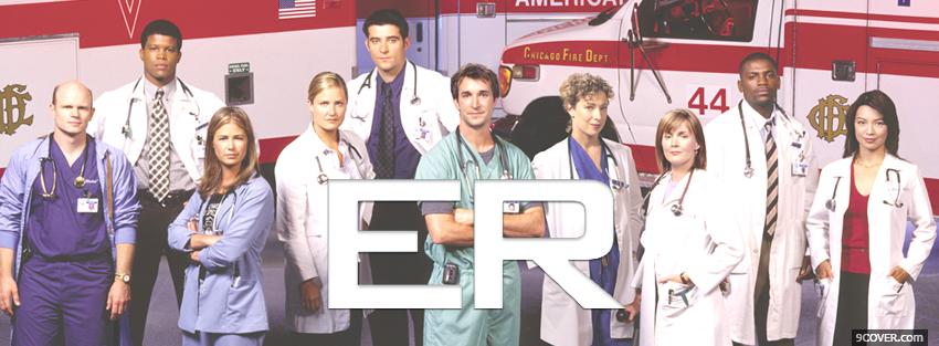 Photo characters in er tv shows Facebook Cover for Free