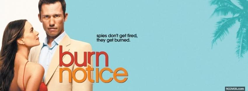 Photo tv shows burn notice Facebook Cover for Free
