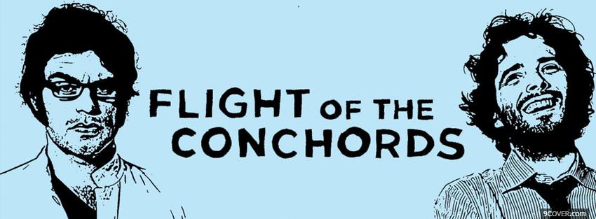 Photo tv shows flight of the conchords Facebook Cover for Free