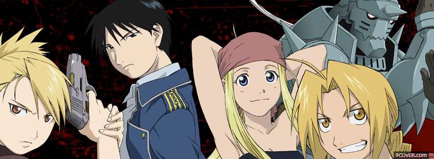 Photo tv shows fullmetal alchemist Facebook Cover for Free