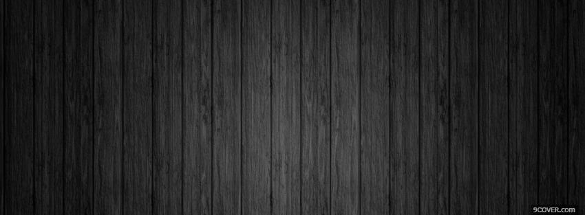 Photo gey wooden floor Facebook Cover for Free