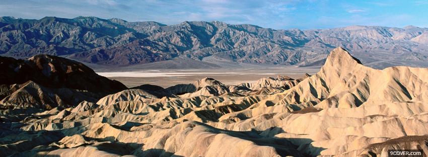 Photo death valley california nature Facebook Cover for Free