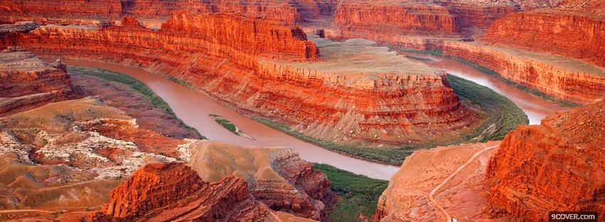 Photo dead horse point state park Facebook Cover for Free