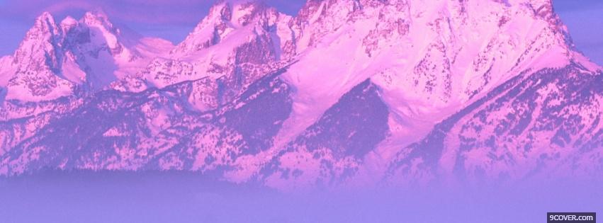 Photo wyoming sunrise nature Facebook Cover for Free