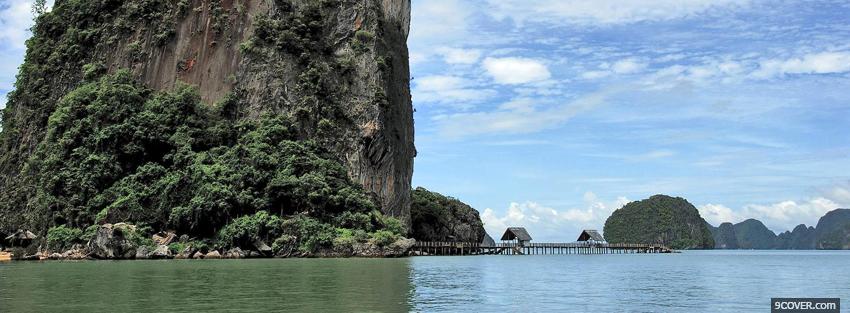 Photo krabi thailand nature Facebook Cover for Free