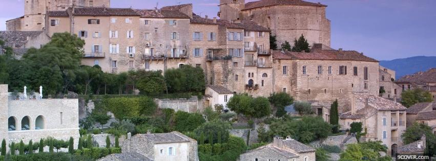 Photo provence france nature Facebook Cover for Free