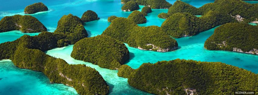 Photo exotic islands nature Facebook Cover for Free