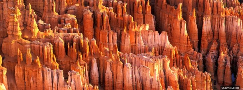 Photo bryce canyon nature Facebook Cover for Free