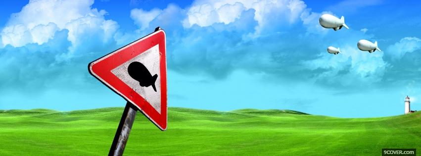 Photo sky sign nature Facebook Cover for Free
