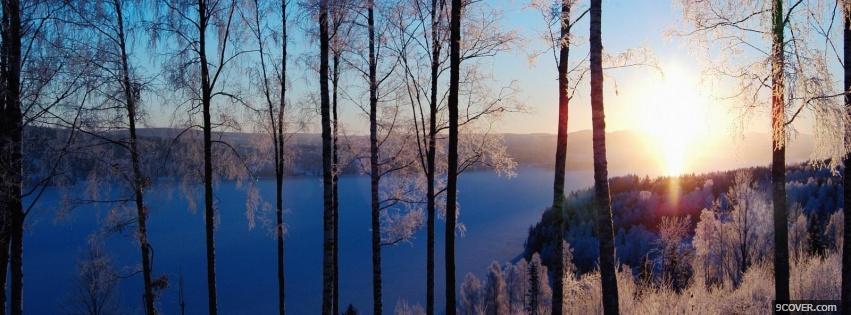 Photo sweden nature Facebook Cover for Free