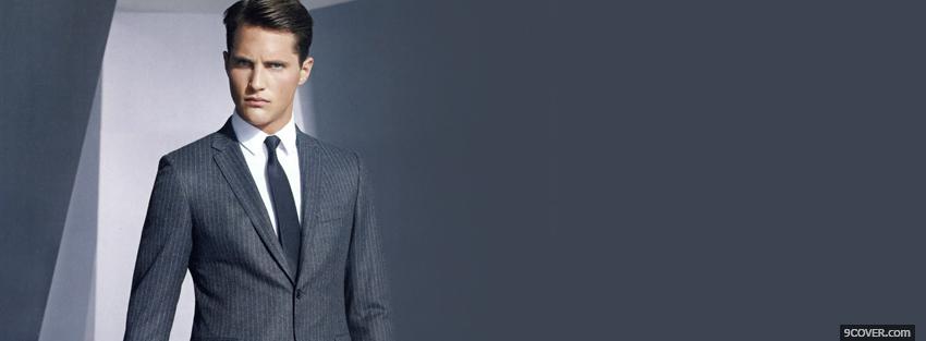 Photo dkny suit fashion Facebook Cover for Free