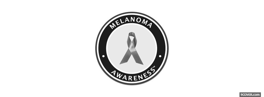 Photo melanoma awareness Facebook Cover for Free