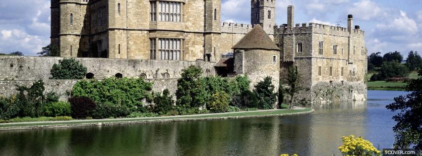 Photo the leeds castle Facebook Cover for Free