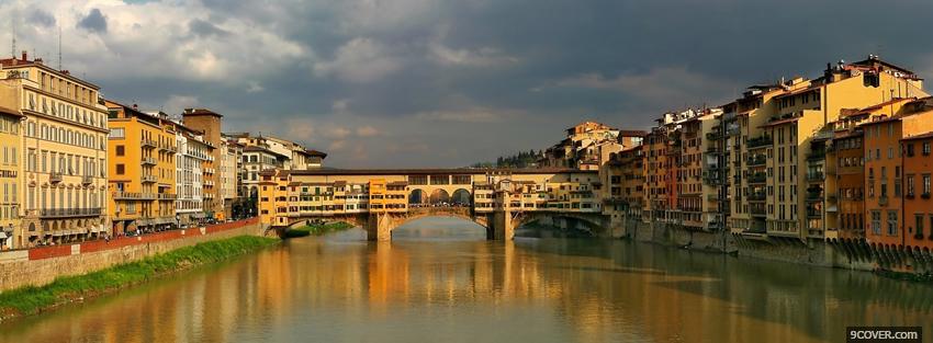 Photo florence italy city Facebook Cover for Free