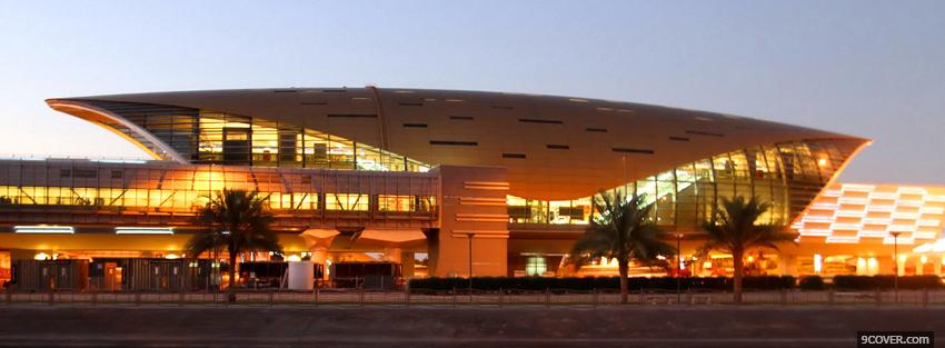 Photo mall of the emirates dubai Facebook Cover for Free