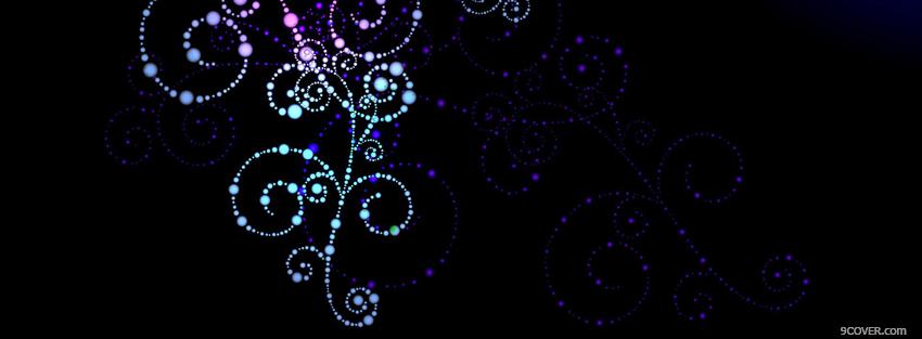 Photo beautiful shimmer creative Facebook Cover for Free