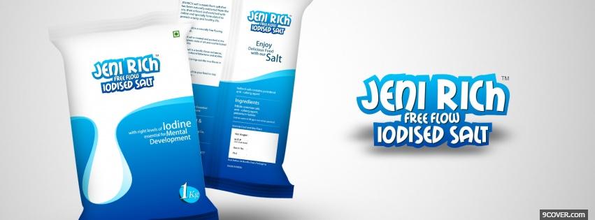 Photo jeni rich salt food Facebook Cover for Free