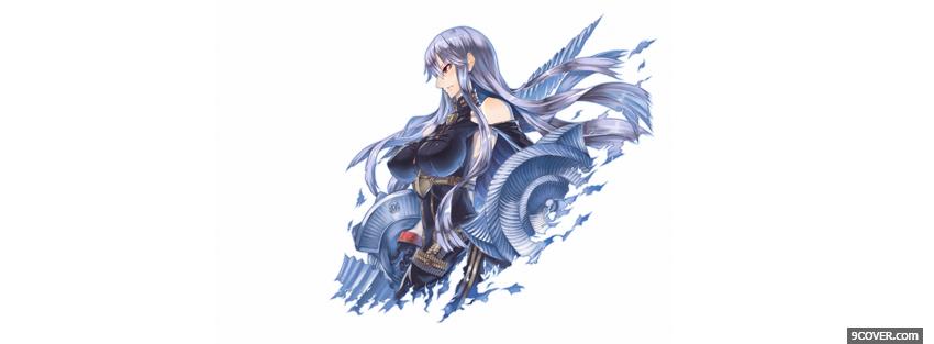 Photo valkyria chronicles selvaria Facebook Cover for Free