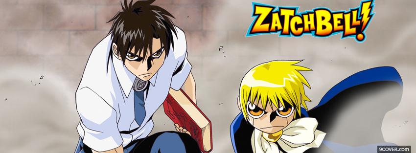 Photo zatchbell manga Facebook Cover for Free