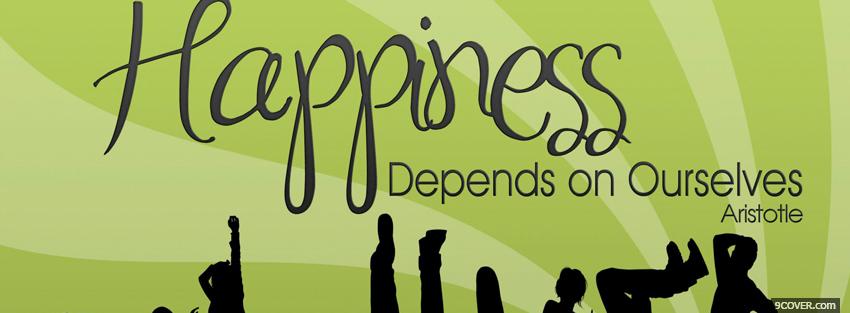 Photo depends on ourselves quotes Facebook Cover for Free