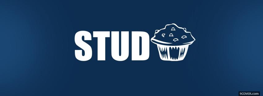 Photo stud muffin quotes Facebook Cover for Free