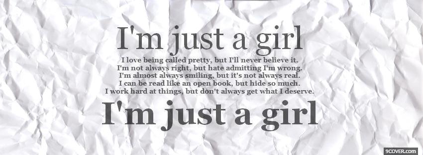 cover photo for facebook for girls with quotes