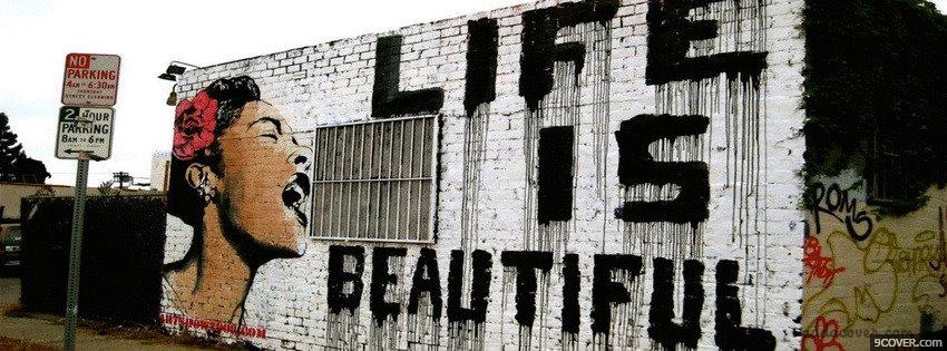 Photo Life Is Beautiful  Facebook Cover for Free