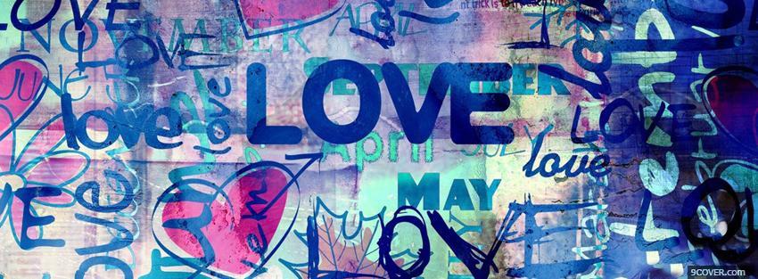 Photo Love Tag  Facebook Cover for Free