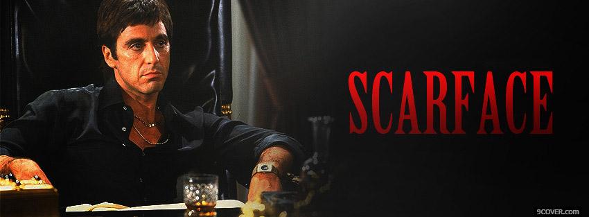 Photo Scarface Facebook Cover for Free
